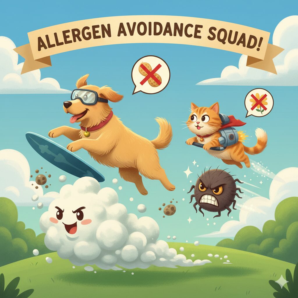 兵庫みなと動物病院の「犬や猫のアレルギー、薬で抑えるしかないの?」画像