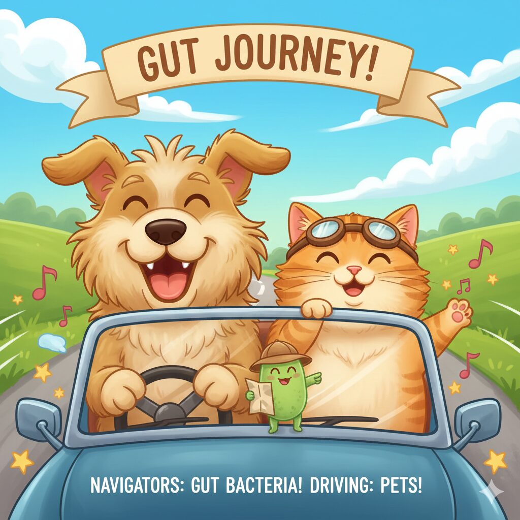 兵庫みなと動物病院の「なぜ薬を飲んでも「ぶり返す」のか？ ～腸内細菌の乱れを車の運転に例えてみよう🚗」画像